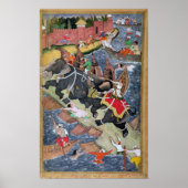 Akbar noemt de Savage Elephant, Hawa'i Poster (Voorkant)