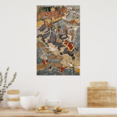 Akbar Tames the Savage Elephant, Hawa'i Poster (Keuken)