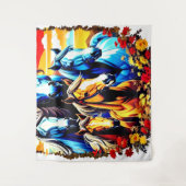  Akbars Horses Crewneck - Horses Gift Wandkleed (Voorkant)