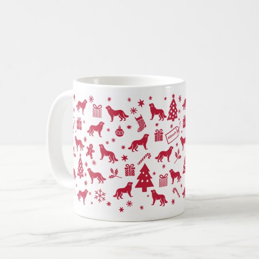 Akbash Christmas Design Koffiemok (Voorkant links)