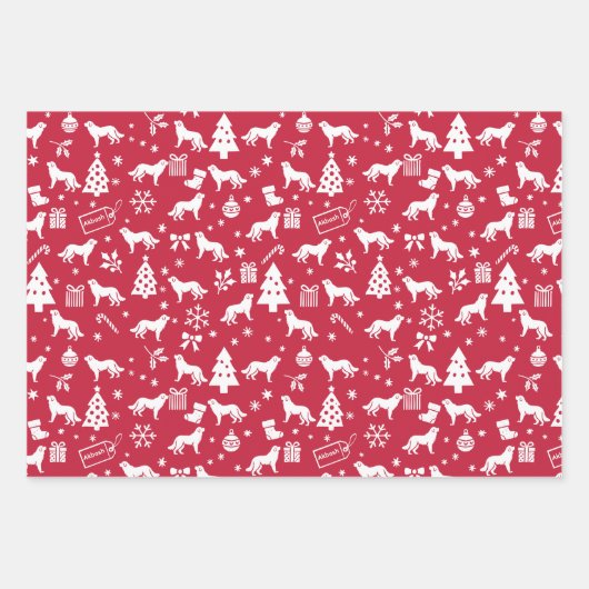 Akbash Christmas Inpakpapier Vel (Voorkant 3)