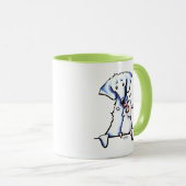 Akbash Dog mama Mok (Voorkant rechts)