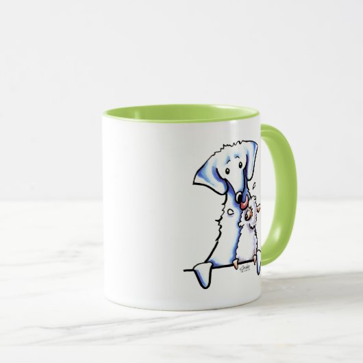 Akbash Dog mama Mok (Voorkant rechts)