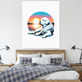 Akbash Waterverf Print (Insitu (Slaapkamer))