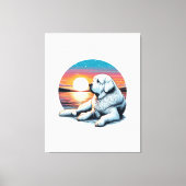 Akbash Waterverf Print (Voorkant)