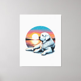 Akbash Waterverf Print