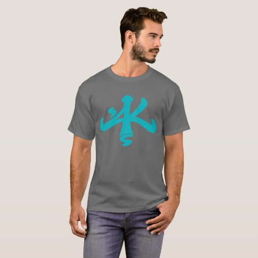 AKBLUE T-SHIRT (Voorkant volledig)