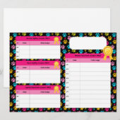 AKC Agility Master Jumper Titel Tracker Kaart (Voorkant / Achterkant)