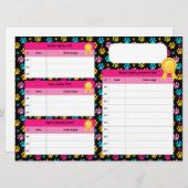 AKC Standaard Agility Master Title Tracker Kaart (Voorkant / Achterkant)