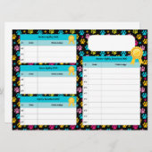 AKC Standaard Agility Master Title Tracker Kaart (Voorkant / Achterkant)