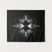 Akcenccured Emblem on Black op Xzendor7 Wandkleed (Voorkant (horizontaal))