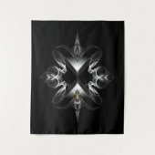 Akcenccured Emblem on Black op Xzendor7 Wandkleed (Voorkant)