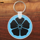 Akechi Clan Kamon Sleutelhanger (Voorkant)