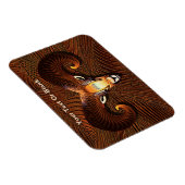 Akedah - Ram's hoofd Magneet (Rechterzijde)