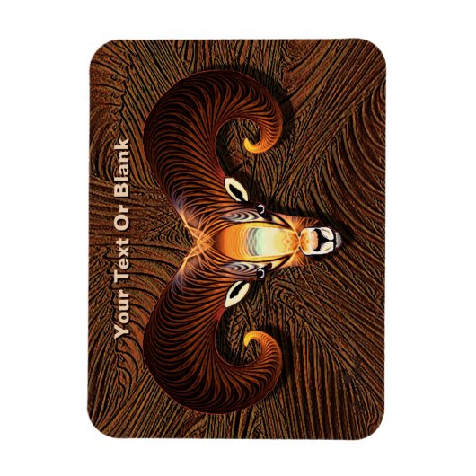 Akedah - Ram's hoofd Magneet (Verticaal)