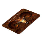 Akedah - Ram's hoofd Magneet (Linkerzijde)