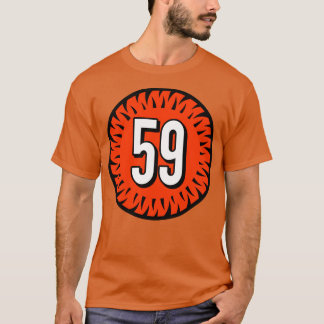 Akeem DavisGaither Nummer 59 Jersey Cincinnati Ben T-shirt