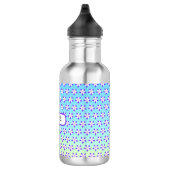 Akelei Bloemen Waterfles (Rechts)