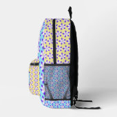 Akelei Rugzak Blauw en Geel (Rechts)