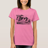 Aken Band Cropper Pigeons T-shirt (Voorkant)