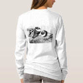 Aken Band Cropper Pigeons T-shirt (Achterkant)
