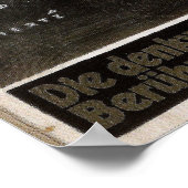  Aken Duitsland reisposter Poster (Hoek)