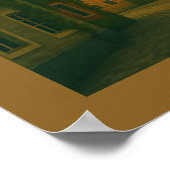 Aken Duitsland Stad Kunst Poster (Hoek)