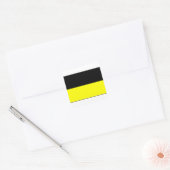 Aken, Duitsland Vlag Vierkante Sticker (Envelop)