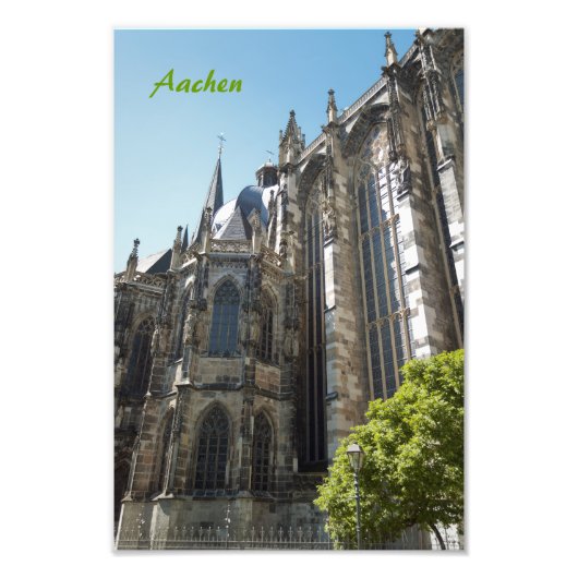 Aken fotoprint foto afdruk (Voorkant)