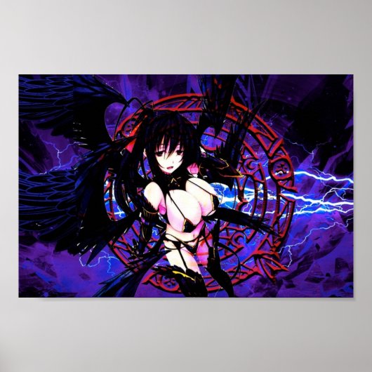 Akeno High School DxD Poster (Voorkant)