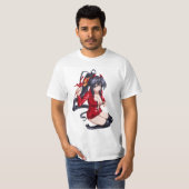 Akeno Himejima High School Dxd T-shirt (Voorkant volledig)