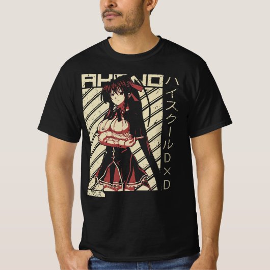 Akeno Himejima - Highschool DxD Wifu Anime Shirt (Voorkant)