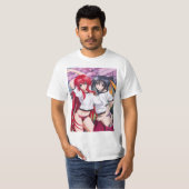 Akeno Himejima Manga T-shirt (Voorkant volledig)