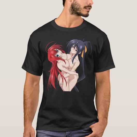 Akeno Himejima Rias Gremory High School Dxd. T-shirt (Voorkant)