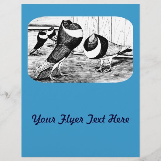 Akense Bandkappers Duiven Flyer (Voorkant)