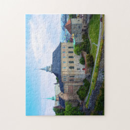 Akershus Castle in Olso, Noorwegen Legpuzzel