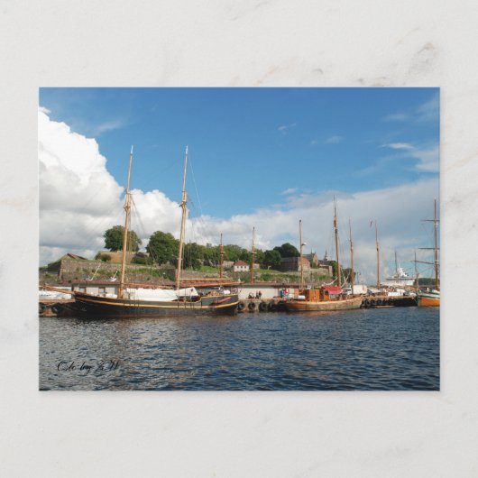 Akershus Fortress Briefkaart (Voorkant)
