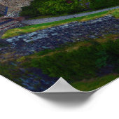 Akershus Fortress in Oslo, Noorwegen Poster (Hoek)