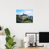 Akershus Fortress in Oslo, Noorwegen Poster (Thuiskantoor)