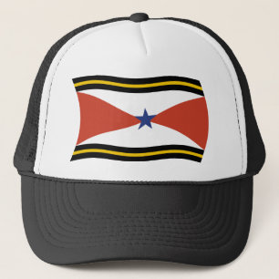 Akha Volk Vlag Hoed Trucker Pet