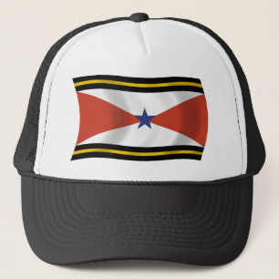Akha Volk Vlag Hoed Trucker Pet
