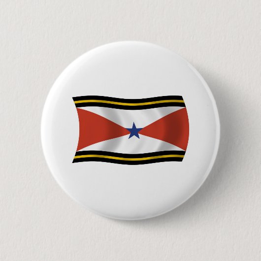 Akha Volk Vlag Knop Ronde Button 5,7 Cm (Voorkant)