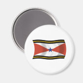 Akha Volk Vlag Magneet (Voorkant / Achterkant)
