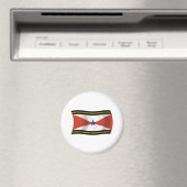 Akha Volk Vlag Magneet (Insitu (Vaatwasser))
