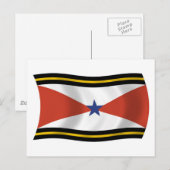 Akha Volk Vlag Postkaart (Voorkant / Achterkant)