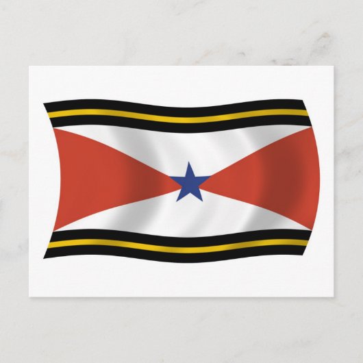 Akha Volk Vlag Postkaart (Voorkant)