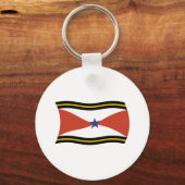 Akha Volk Vlag Sleutelhanger (Voorkant)