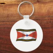 Akha Volk Vlag Sleutelhanger (Voorkant)
