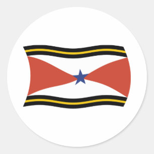 Akha Volk Vlag Sticker