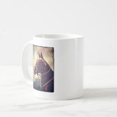 Akhal Teke Koffiemok (Voorkant links)